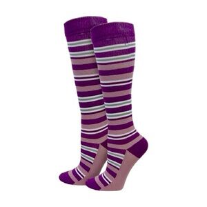 Purple Stripes Fashion Compression Sock